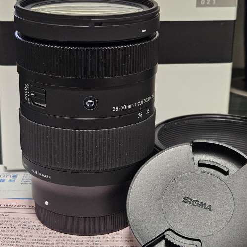 Sigma 28-70mm F2.8 DG DN Sony E mount