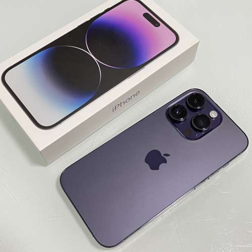 iPhone 14 pro 紫色 256gb 99%new