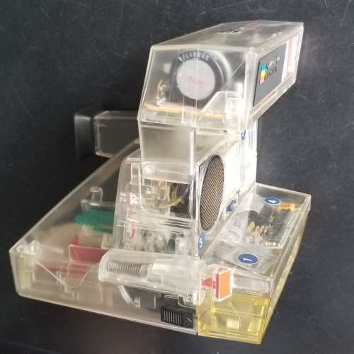 透明聲納自動對焦寶麗來TRANSPERENT POLAROID 600 LAND CAMERA 660 SONAR AUTOFOCUS