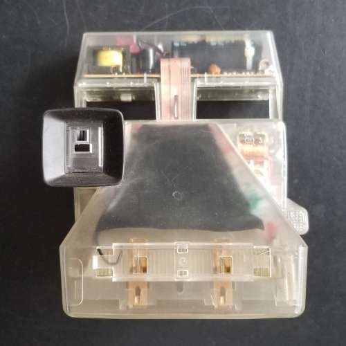 透明聲納自動對焦寶麗來TRANSPERENT POLAROID 600 LAND CAMERA 660 SONAR AUTOFOCUS