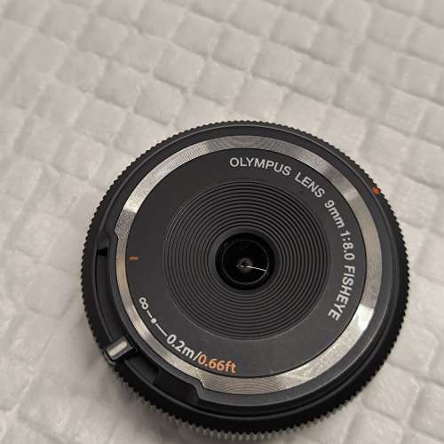 Olympus 9mm F8 (BCL-0980)七工匠4mm魚眼