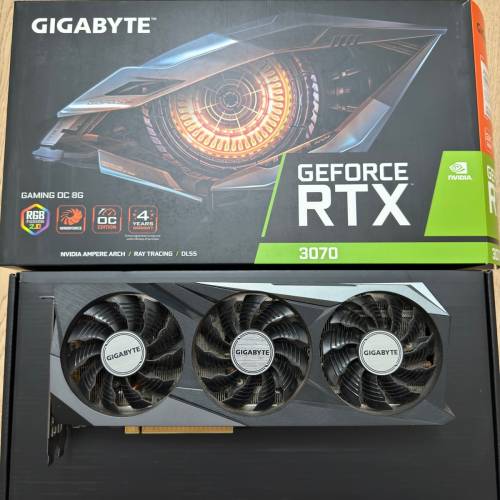 Gigabyte GeForce RTX 3070 GAMING OC 8G