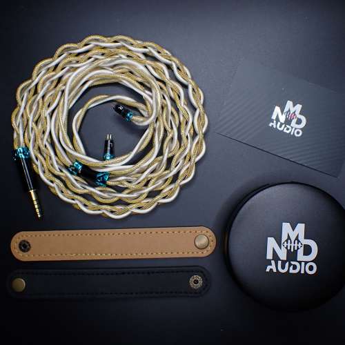 ！頂級粗芯徑！門市優惠！旗艦線 Dynamite 炸藥 金 銀 銅 鈀 耳機升級線 (MMCX / 2...