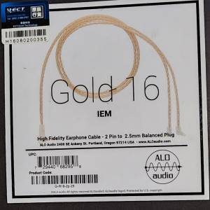 Gold 16 耳機線
