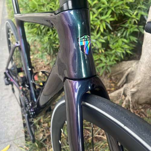 2023 新款 TWITTER R12 無線電變26速碟剎碳纖維公路車 $6980/$8180 送水架前後蛙燈