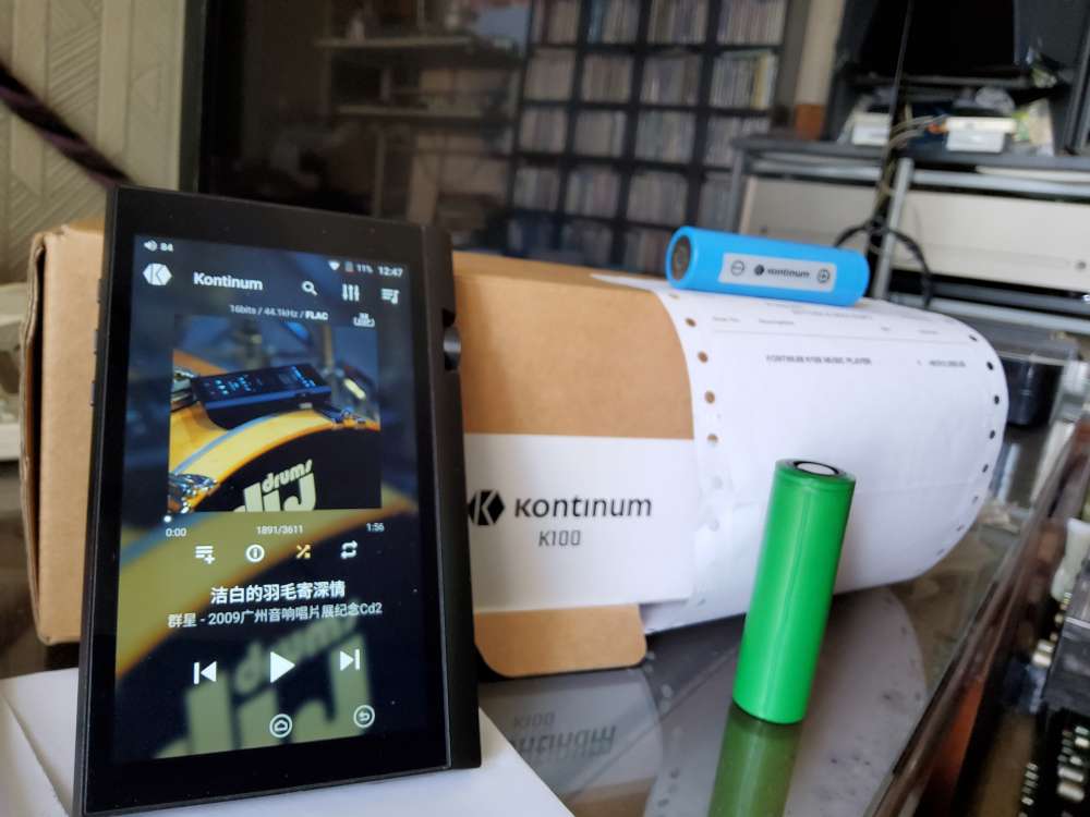 買賣全新及二手隨身音響, 影音產品- Kontinum k100 便携式數碼播放器