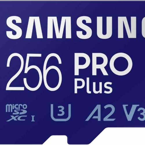 SAMSUNG PRO Plus 256GB microSD Card w/ Adapter, Up to 180 MB/s