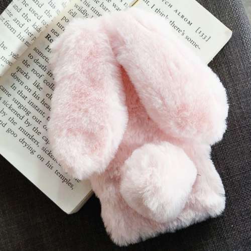 全新 OPPO A7X 白兔 毛毛 手機套 手機殼