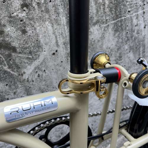 特價 新款 Ruhm rc 7speed C剎 M把 鉻鉬鋼 折叠車 送前後蛙燈 叮叮