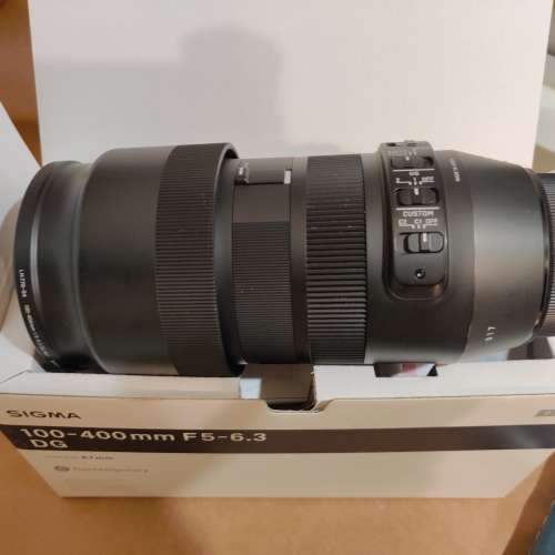 Sigma 100 400 mm f5 6 3 dg os hsm for canon 
