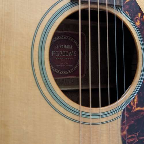 YAMAHA  FG700MS 實木單板