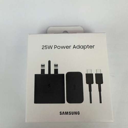 (三星原裝行貨) SAMSUNG 25W Adapter USB-C 快充旅行充電器 黑色