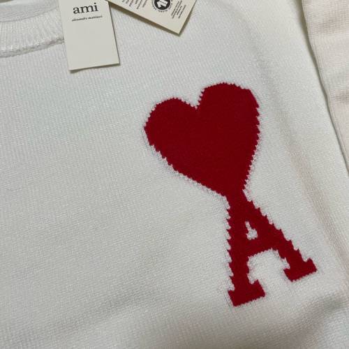 Ami Paris Ami de Coeur Sweater 衛衣（白/藍）