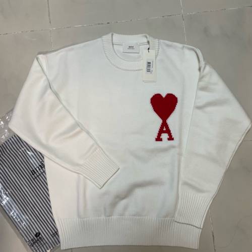 Ami Paris Ami de Coeur Sweater 衛衣（白/藍）