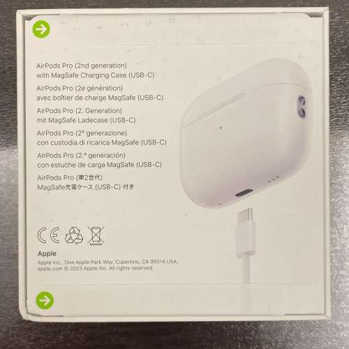 Apple AirPods Pro 2nd generation第二代, with MagSafe charging case (USB-C)