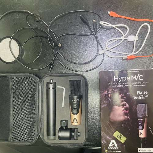 Apogee hype mic 行貨 一插即用 唱歌麥 錄音麥