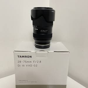Tamron 28-75mm F/2.8 Di III VXD G2 For Sony E