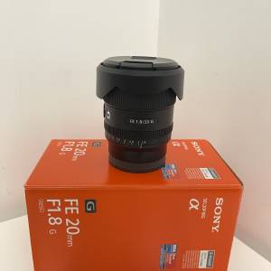 Sony SEL20F18G FE 20mm F1.8 G lens