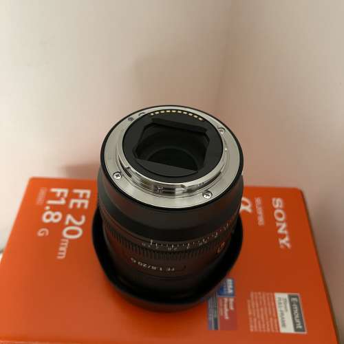 Sony SEL20F18G FE 20mm F1.8 G lens