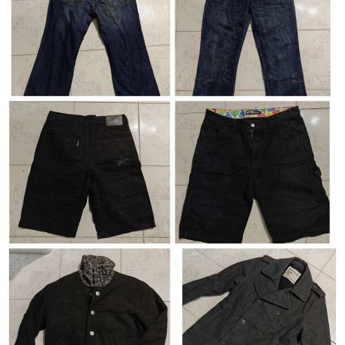 中古,Levi's 517 牛仔褲/it 短褲 /外套 戶外行山 風褸 jacket/ second hand jeans/...
