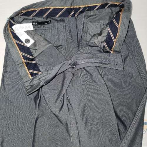 AT-20 深灰色 返工 西褲 修身剪裁 Dark Grey Color Suit Pants Trouser Pants Slim...