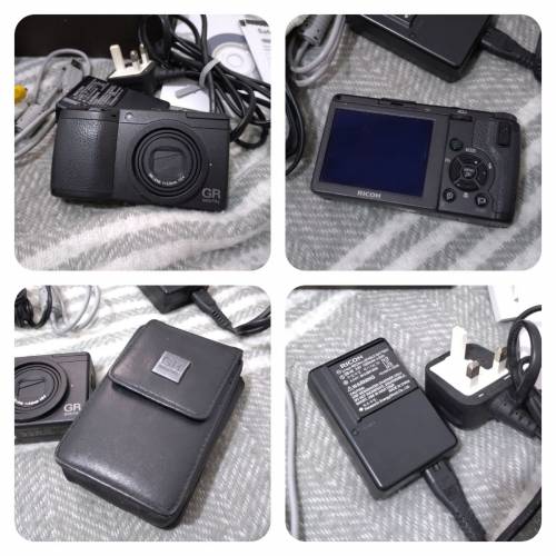 Ricoh GR Digital II 📸 機+電+充電+皮套+相機帶 | grd GRD2