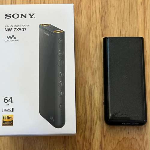 出售 Sony NW-ZX507 黑色 - 99%