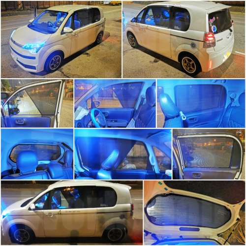 Spade Porte 全車磁石濾光窗網太陽擋