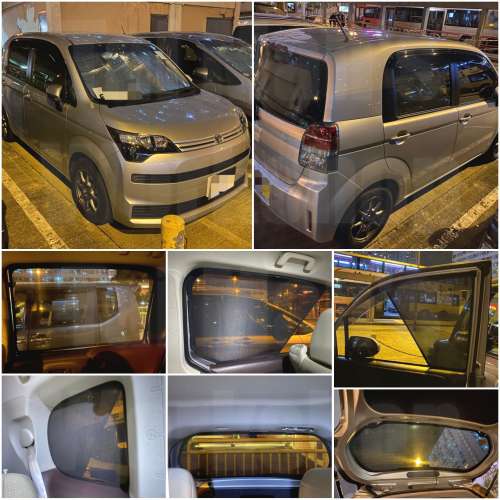 Spade Porte 全車磁石濾光窗網太陽擋