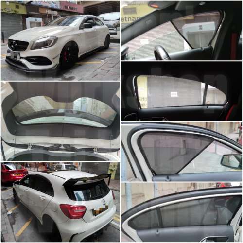 A250 A200 A45  W176 W177 AMG 全車濾光窗網太陽擋