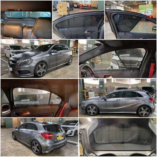 A250 A200 A45  W176 W177 AMG 全車濾光窗網太陽擋