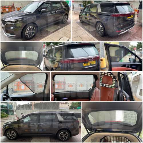 Kia Carnival 全車磁石濾光窗網太陽擋