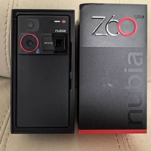 Nubia Z60 Ultra 16GB+512GB 黑色 國行 99%新