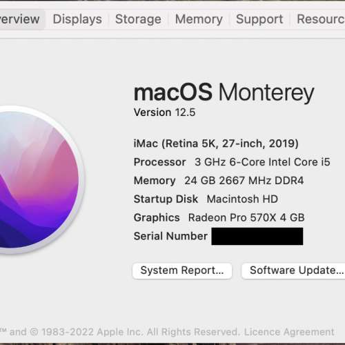 Imac 27' 2019