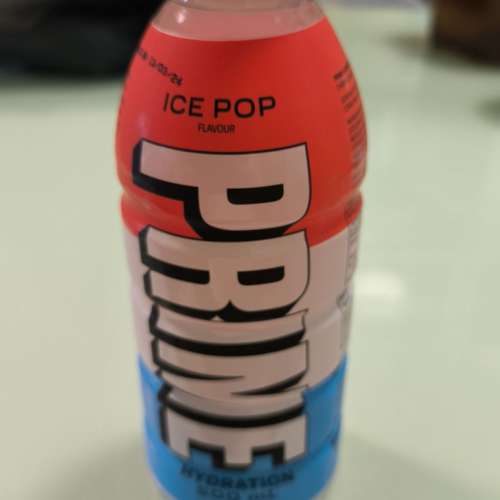 Prime Hydration ice pop