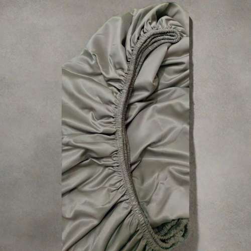 New光面順滑耐用床單枕袋套3件套glossy smooth and durable 3-piece bed sheet set...