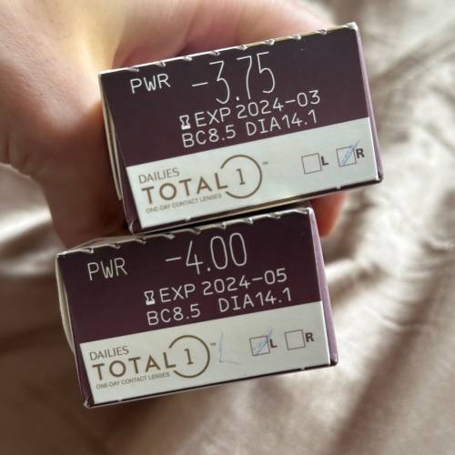 DAILIES TOTAL 1 30 ONE-DAY CONTACT LENSES 隱形眼鏡