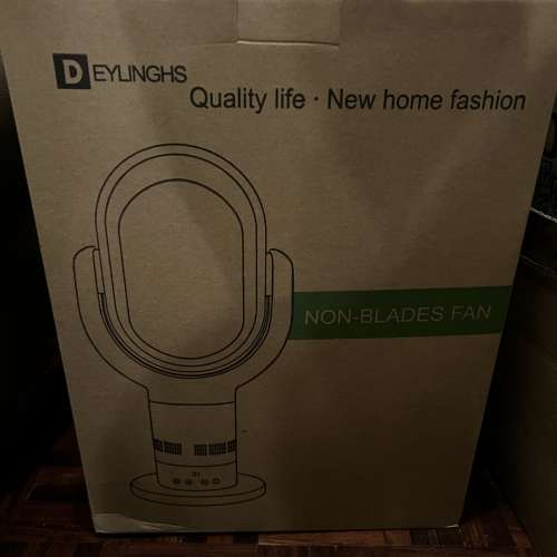 DEYLINGHS 型號：CN-QG102 Pro 無扇葉電風扇