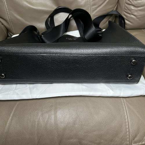 COACH 76202 黑色真皮手提公事包