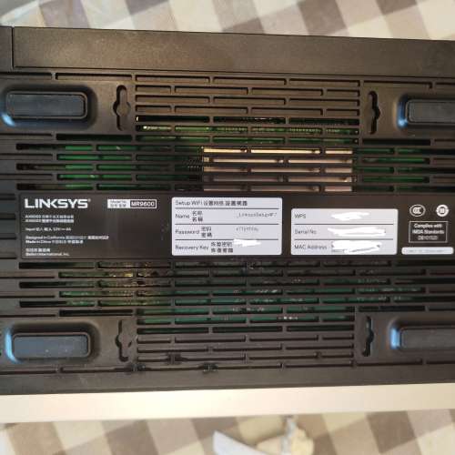 Linksys MR9600 AX6000 WiFi6 Router