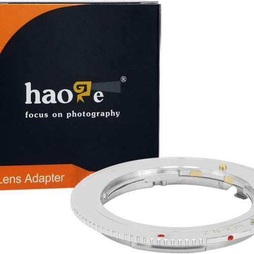 Haoge Manual Lens Mount Adapter For Sony E / Nex Lens To Nikon Z 金屬接環