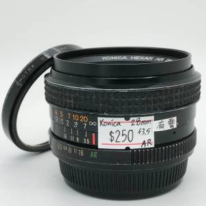 85% New Konica 28mm F3.5手動鏡頭, 深水埗門市可購買