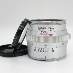 95% New Carl Zeiss Planar 50mm F2手動鏡頭, 深水埗門市可購買