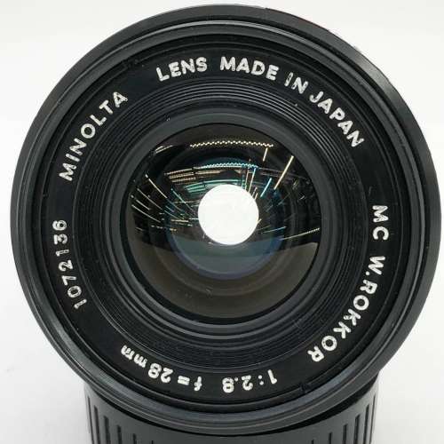 85% New Minolta 28mm F2.8手動鏡頭, 深水埗門市可購買