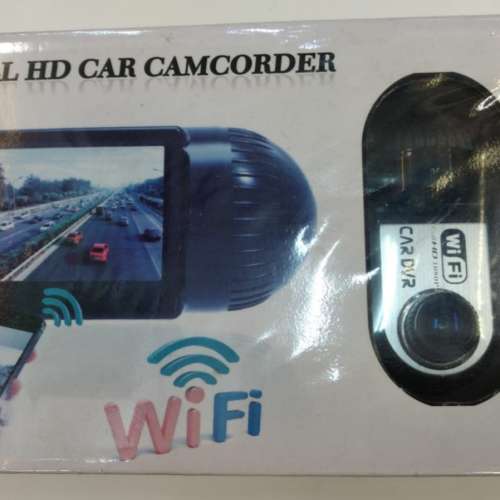 Wifi HD 1080p Dash-Cam with Monitor