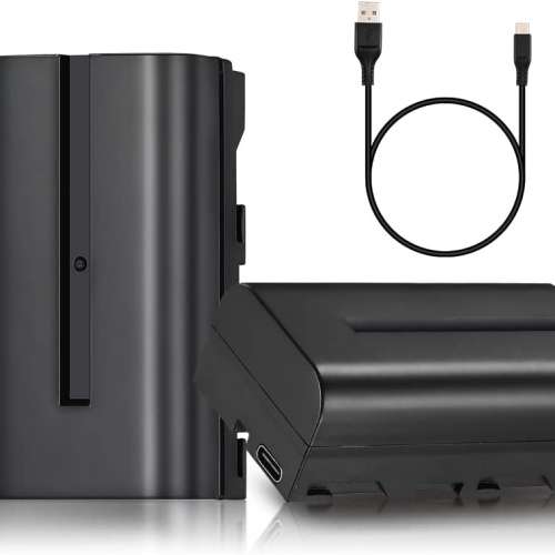 SOONPHO SONY L-Series NP-F550 / NP-F570 Type-C Input Lithium-Ion Battery  代用...