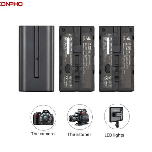 SOONPHO SONY L-Series NP-F550 / NP-F570 Fully Decoded Lithium-Ion Battery Pack