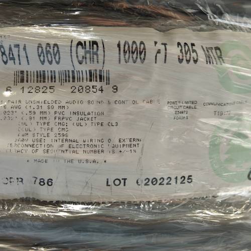 全新 美版 Belden 8471 喇叭線