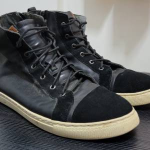 Jimmy Black 黑色 休閒運動鞋 Shoe US Size 9 UK 8 EU 43 Black Color Casual Snea...