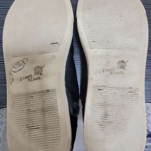 Jimmy Black 黑色 休閒運動鞋 Shoe US Size 9 UK 8 EU 43 Black Color Casual Snea...
